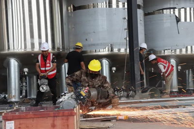 “五一”假期,大英抢抓时间加快推进项目建设